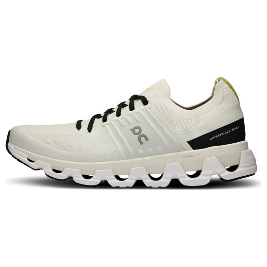 Picture of ON Men's Cloudswift 3 AD Sneakers (Ivory/Black, US Footwear Size System, Adult, Men, Numeric, Medium, 14) - Size: 14