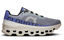 Picture of On Men's Cloudmonster Sneakers, Mist/Blueberry, 8.5 - Size: 8.5