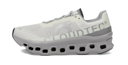 Picture of On Men's Cloudmonster Sneakers, Ice | Alloy, Grey, 9 Medium US - Size: 9
