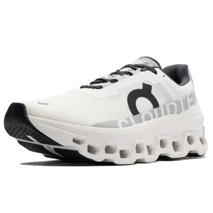 Picture of On Men's Cloudmonster Sneakers, Undyed-White | White, 7 Medium US - Size: 25.0 cm