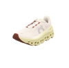 Picture of On Women's Cloudmonster Sneakers, Frost | Acacia, White, Yellow, 6.5 Medium US - Size: 6.5
