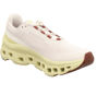 Picture of On Women's Cloudmonster Sneakers, Frost | Acacia, White, Yellow, 6.5 Medium US - Size: 6.5