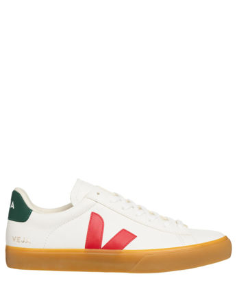 Picture of Veja men Campo sneakers extra white - pekin - poker 11 US - Size: 11