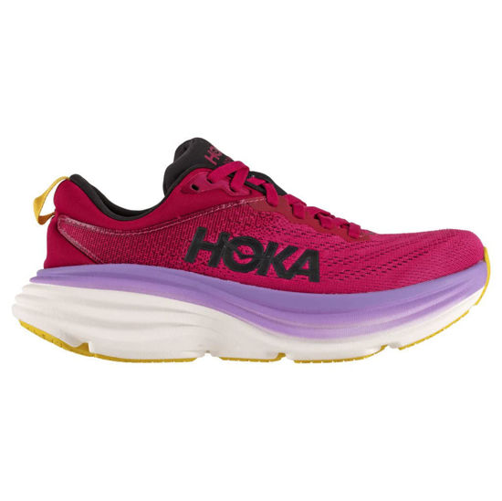 Picture of HOKA Women's Road Running Shoe, Red Cherries Jubilee Pink Yarrow, 7 - Size: 7