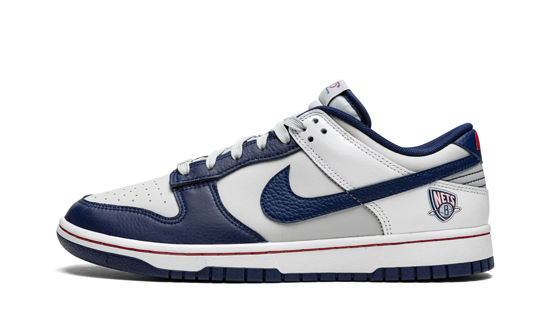 Picture of Nike Mens Dunk Low Retro EMB DD3363 001 NBA 75th Anniversary Brooklyn Nets - Size 8.5 - Size: 8.5