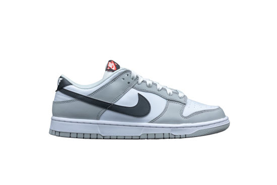 Picture of Nike Men's Dunk Low Shoe, Grey Fog/Light Crimson, 7.5 - Size: 7.5