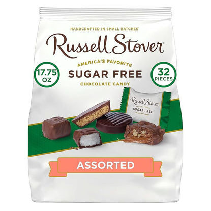 Picture of Russell Stover Sugar Free Assorted Chocolates Gusset Bag, 1.1 Pound (Pack of 1)