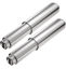 Picture of TuoxinEM 2 Pieces Universal Plastic Spring Loaded Toilet Paper Holder Roller Replacement, Chrome (Silver)