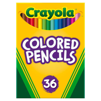 Picture of Crayola Colored Pencils (36ct), Kids Pencils Set, Arts & Crafts Supplies, Coloring Book Pencils, Gifts for Kids & Toddlers, Ages 3+