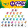 Picture of Crayola Colored Pencils (36ct), Kids Pencils Set, Arts & Crafts Supplies, Coloring Book Pencils, Gifts for Kids & Toddlers, Ages 3+