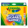 Picture of Crayola Broad Line Markers (12ct), Washable Markers for Kids, Arts & Crafts Supplies, Coloring Markers, Gifts for Kids & Toddlers, 3+