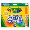 Picture of Crayola Broad Line Markers (12ct), Washable Markers for Kids, Arts & Crafts Supplies, Coloring Markers, Gifts for Kids & Toddlers, 3+