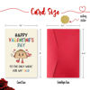 Picture of gerdiny Funny Valentines Day Card Gifts for Him Boyfriend, Naughty Valentine's Day Gifts for Men, Unique Valentines Day Cards for Husband, Taco Vday Cards