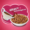 Picture of Purina Friskies Dry Cat Food Gravy Swirl'd With Flavors of Chicken, Salmon and Gravy - 3.15 lb. Bag