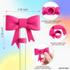 Picture of Compatible with Stanley Cup Accessories - 4Pcs 10mm Cute Bow Straw Topper Compatible with Stanley Cup Straw Cover Cap, 2pcs Bow Charms for Stanley 30&40 Oz Tumbler with Handle