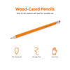 Picture of Amazon Basics Woodcased Classroom #2 Pencils with Erasers, Pre-sharpened, HB Lead, Value Pack of 30 count, Orange