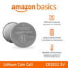 Picture of Amazon Basics 4-Pack CR2032 Lithium Coin Cell Battery, Compatible with AirTag, 3 Volt, Long Lasting Power, Mercury-Free