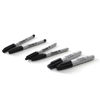 Picture of Sharpie Permanent Markers Variety Pack, Featuring Ultra-Fine, Chisel Tip, And Fine Tip Marker Set, Writing And Poster Markers, Black, 6 Count