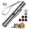 Picture of Rumcut Laser Pointer Cat Toys, Cat Laser Pointer Toy with Three Light Modes, Five Adjustable Patterns,USB Portable Charging, Interactive cat Toy Multifunctional and Portable