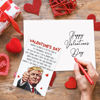 Picture of FANCYLUCKY Happy Trump Valentines Day Gifts for Him Her, Funny Valentines Day Card for Boyfriend Girlfriend, Romantic Valentine's Day Card Gifts for Men Women, Love Card