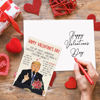 Picture of FANCYLUCKY Funny Trump Valentines Day Card for Husband Wife, Sweet Valentines Day Gifts for Him Her, Humor Valentine's Day Cards Gifts for Boyfriend Girlfriend, Mens Valentines Gifts