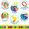 Picture of Let's Count Soft Book - World of Eric Carle the Very Hungry Caterpillar Baby on the Go Clip Teething Crinkle Soft Sensory Book for Babies, 5.25x5.25 Inch