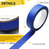 Picture of 4 Rolls Premium Painters Tape, Blue Tape, Masking Master Tape, Paint Tape for Multi-Purpose, Painting, Painter's, DIY Crafts Arts (88yd =0.94IN*22yd*4) Decoration Labeling No Residue, Easy Removal