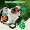 Picture of ZRIFAQESW Tough Dog Chew Toys for Aggressive Chewers, Indestructible Dog Balls for Aggressive Chewers, Squeaky Balls for Dogs, Squeaky Dog Toys for Large Dogs,Funny Dog Squeaky Ball Heavy Duty Dog Toy