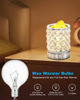 Picture of SerBion 25 Watt Wax Warmer Bulbs, Light Bulbs for Full Size Scentsy Warmer, 6 Packs E12 Base Type G Bulb, Dimmable, Warm White, 120V G16 1/2 Bulbs for Candle Lamp