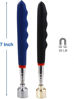 Picture of 20 lbs Magnetic Telescoping Pick Up Tool for Small Metal Tools Extends from 7 to 30 inches / 185-720mm(Black Gold+Blue)