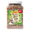Picture of Purina Friskies Made in USA Facilities, Natural Cat Treats, Party Mix Natural Yums Catnip Flavor - 20 oz. Canister