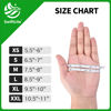 Picture of SWIFTLITE Disposable Vinyl Gloves, Food Safe, Latex-Free Powder-Free Clear Plastic Gloves for Cooking, House Clean, Food Prep (100, Medium)