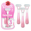 Picture of Gillette Venus Sensitive Women's Disposable Razors - Single Package of 3 Razors