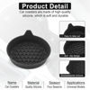 Picture of SINGARO Car Cup Holder Coaster, Silicone Cup Holder Insert, Universal Non-Slip Cup Holders, Car Accessories Interior for Women and Man Interior Sets 4 Pack Black