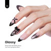Picture of Beetles Black Gel Nail Polish, 1 Pcs 15ml Audrey Winter Color Soak Off Gel Polish Nail Art Manicure Salon DIY Nail Uv Lamp Gel Nail Design Decoration at Home Gift for Women Gel Nail Polish