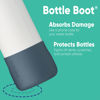 Picture of Owala Silicone Water Bottle Boot, Anti-Slip Protective Sleeve for Water Bottle, Protects FreeSip or Flip Stainless Steel Water Bottles, 24 Oz, Black