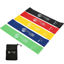 Picture of Fittest Pro by Limm Resistance Loop Exercise Bands with Instruction Guide and Carry Bag, Set of 5