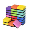 Picture of Dyshri Dry Erase Erasers, 24 Pack Magnetic Whiteboard Erasers for Kids and Students, Dry Erasers for Whiteboard, Mini Dry Erase Board Erasers for Classroom Home, and Office (Square, 8 Color)