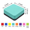 Picture of Dyshri Dry Erase Erasers, 24 Pack Magnetic Whiteboard Erasers for Kids and Students, Dry Erasers for Whiteboard, Mini Dry Erase Board Erasers for Classroom Home, and Office (Square, 8 Color)