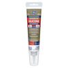 Picture of GE Advanced Silicone Caulk for Kitchen & Bathroom - 100% Waterproof Silicone Sealant, 5X Stronger Adhesion, Shrink & Crack Proof - 2.8 fl oz Tube, White, 1 Pack