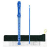 Picture of Mr.Power Soprano Recorder German Style C Key 8 Holes Easy Instrument for Beginners School Student Home Entertainment (Blue)