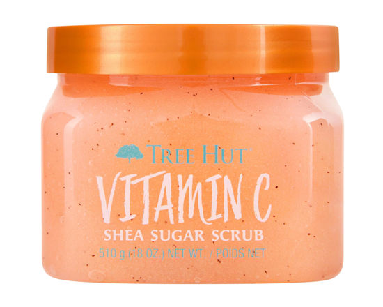 Picture of Tree Hut Vitamin C Shea Sugar Scrub, 18 oz, Ultra Hydrating and Exfoliating Scrub for Nourishing Essential Body Care