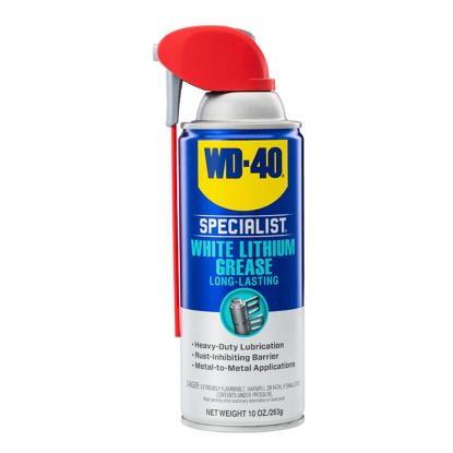 Picture of WD-40 Specialist White Lithium Grease Spray with SMART STRAW SPRAYS 2 WAYS, 10 OZ