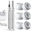 Picture of Pohgelan Compatible with AirPods Pro 2nd/1st Generation Replacement Ear Tips,with Noise Reduction Hole & Built-in dust Guard Screen,for USB-C Charging Case with Cleaner kit -3 Sizes (S/M/L)-Whiite
