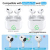 Picture of Pohgelan Compatible with AirPods Pro 2nd/1st Generation Replacement Ear Tips,with Noise Reduction Hole & Built-in dust Guard Screen,for USB-C Charging Case with Cleaner kit -3 Sizes (S/M/L)-Whiite