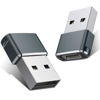 Picture of Basesailor USB to USB C Adapter for iPhone 16 Charger 2Pack,USBC Female to A Male OTG Type C Converter for Apple Watch Ultra iWatch 7 8 9 10,iPhone 15 14 13 Plus Pro Max,AirPods,iPad,Car,Samsung S24
