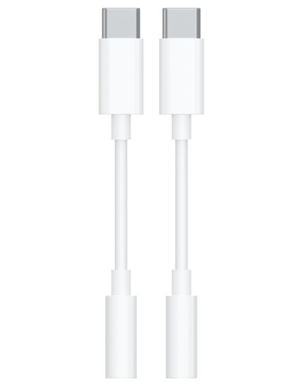 Picture of USB-C to 3.5mm Audio Headphone Adapter - HiFi 2 Pack Compatible with Apple iPhone 16 15 Samsung Galaxy S24 S23 S22 S21 Plus Pro Max Ultra Pixel iPad - Type C to Jack Dongle Adapter