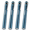 Picture of WORKPRO LED Pen Light, Aluminum Pen Flashlights, Pocket Flashlight with Clip for Inspection, Emergency, Everyday, 2AAA Batteries Included, Blue (4-Pack)