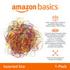 Picture of Amazon Basics Assorted Size and Color Rubber Bands, 0.5 lb.