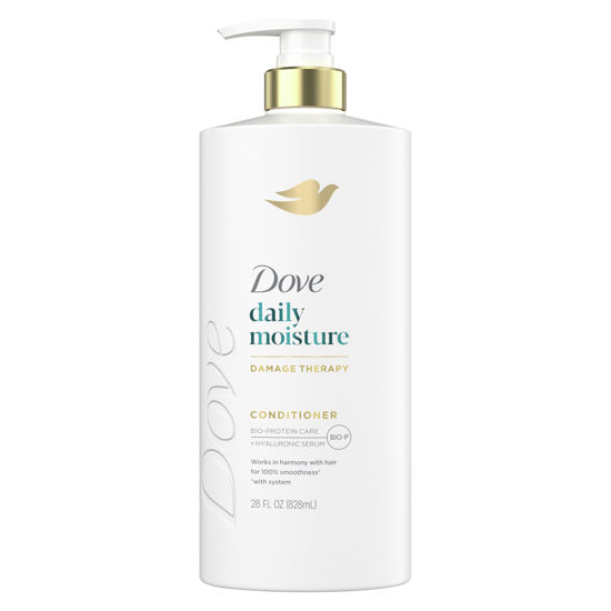 Picture of Dove Conditioner Daily Moisture for Dry Hair with Bio-Protein Care Technology and Hyaluronic Serum 28 Fl Oz